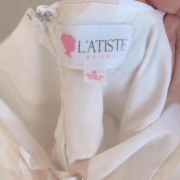 Pink/White Romper - Picture 4 of 5